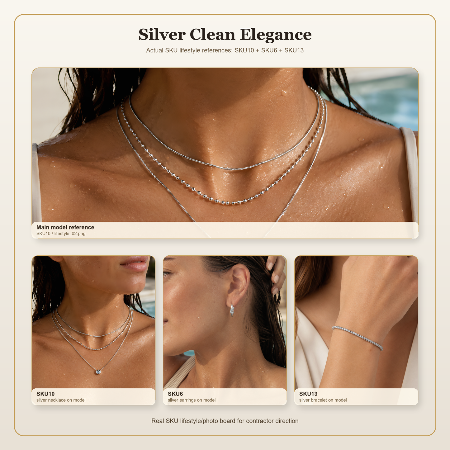 Elegance Gift Set Silver – lifestyle