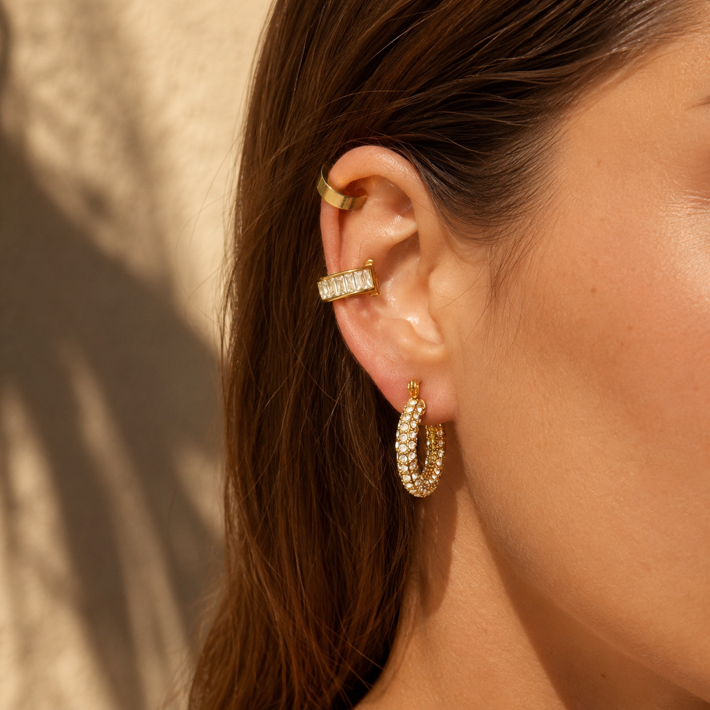 Earring Trio – Gold