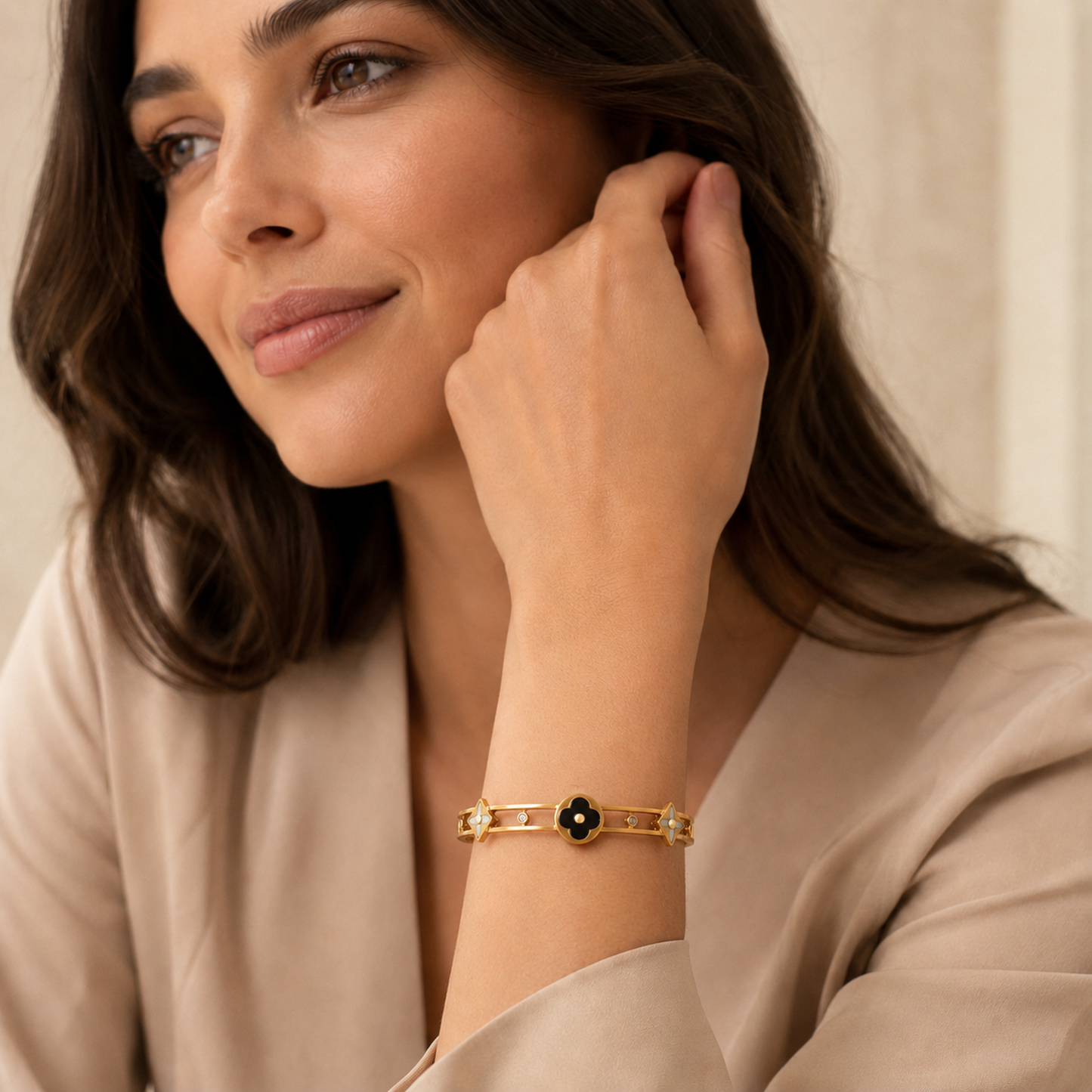 Clover Bracelet – Gold