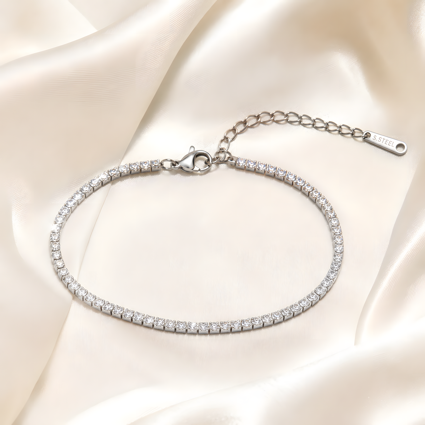 Tennis Bracelet – Silver