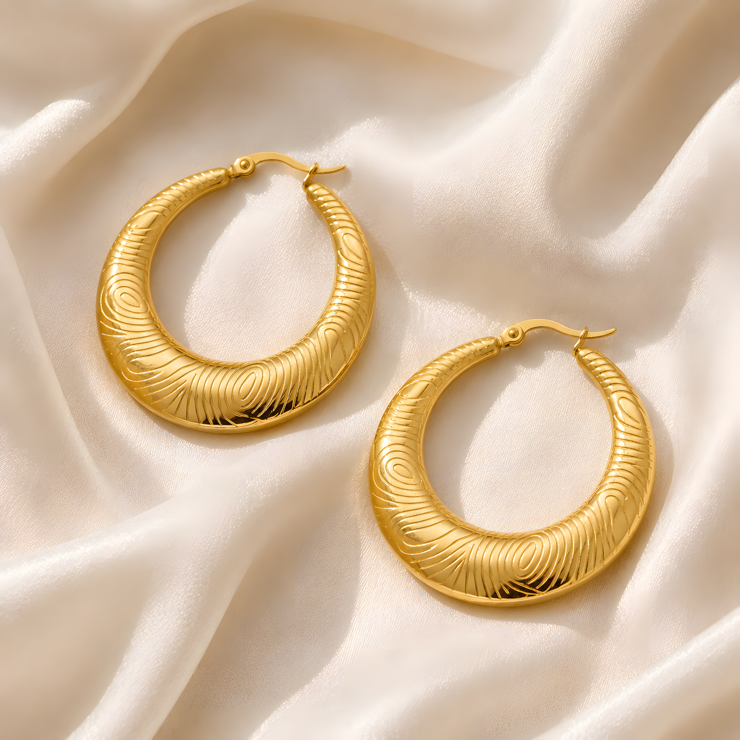 Hoop Earrings – Gold