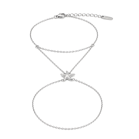 Thin Chain Bracelet – Silver