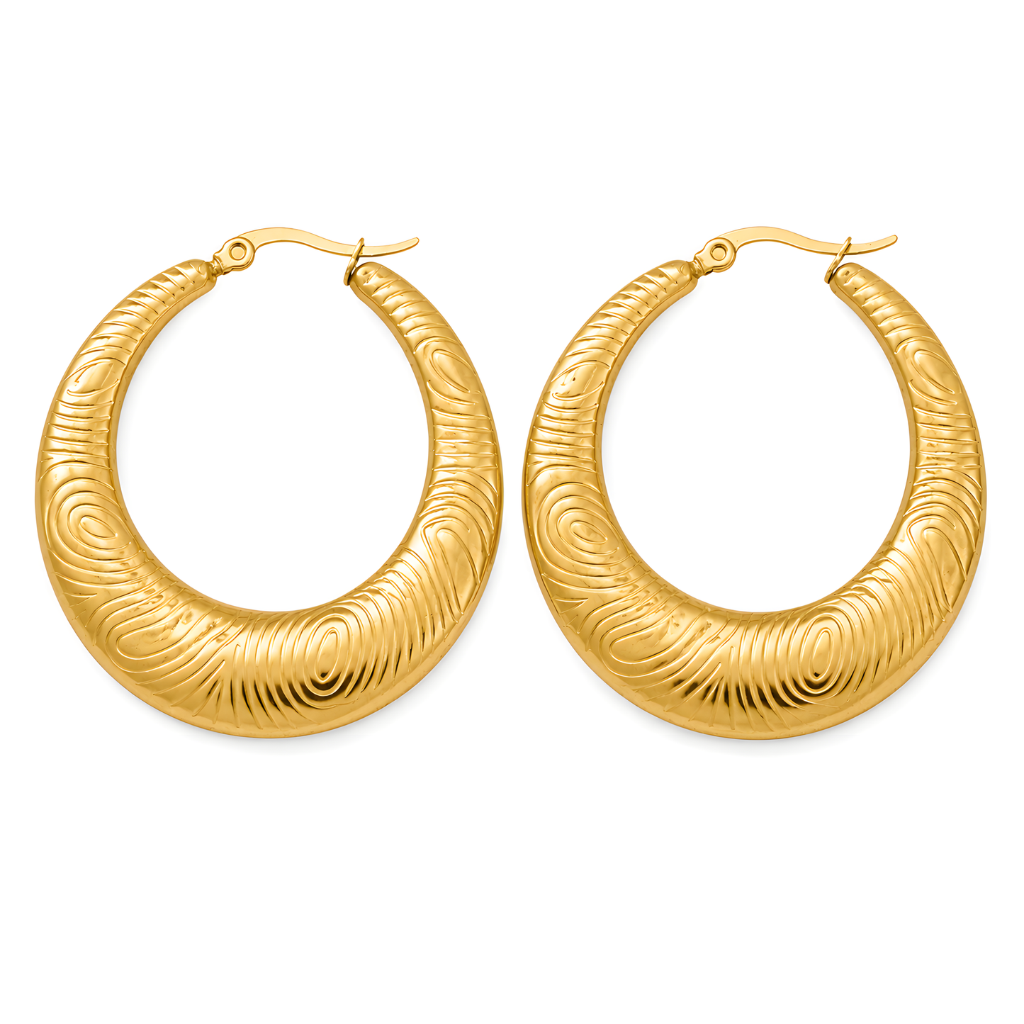 Hoop Earrings – Gold