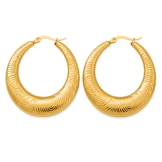 Hoop Earrings – Gold