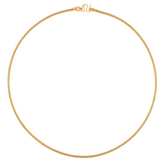 Minimalist Chain Necklace – Gold